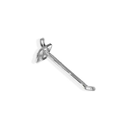 Azar Displays 4" Plastic Hook: 0.287" Dia., PK50 800004-C